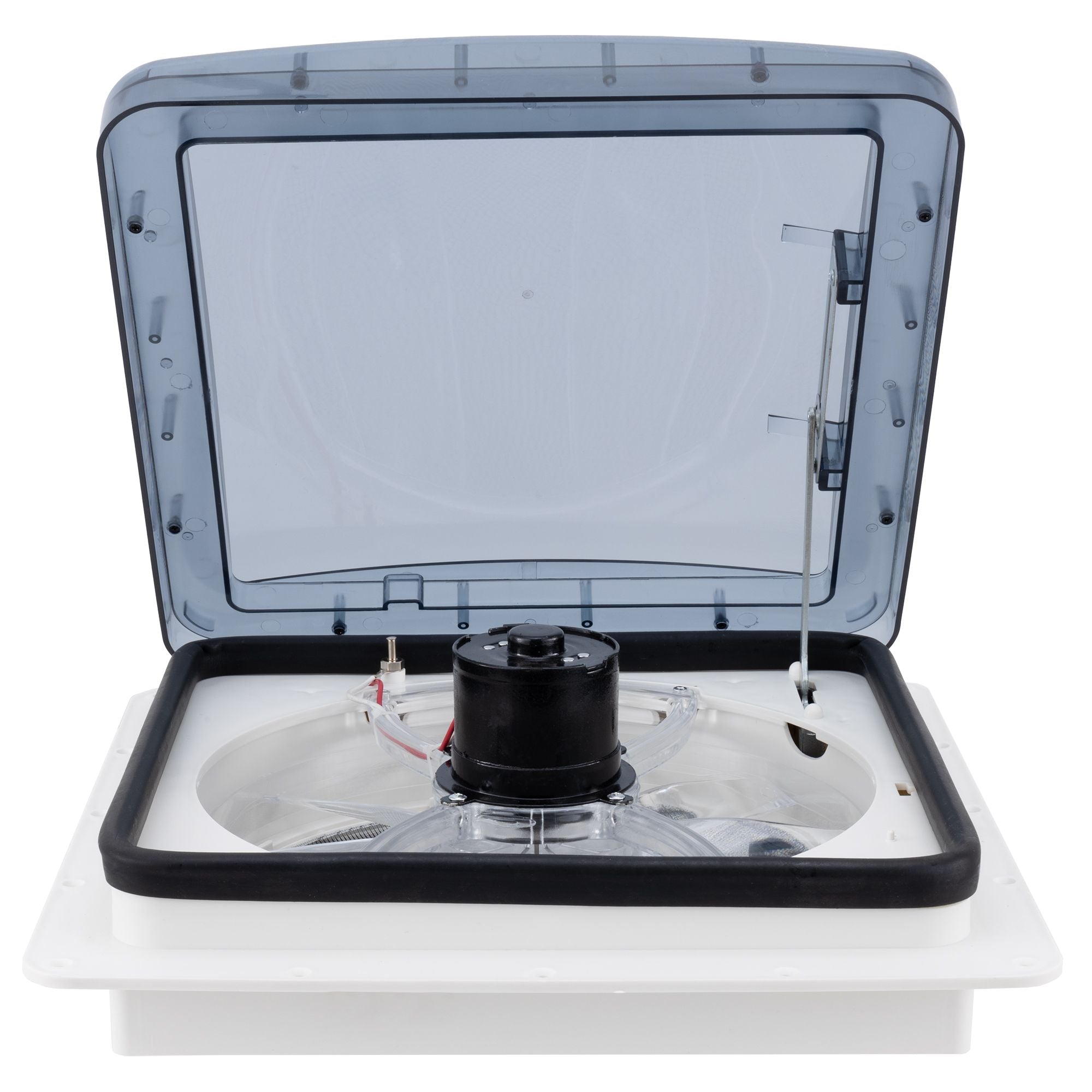 Heng's RV 12V Powered Roof Ventilation |  14" |  Vent Fan | Clear