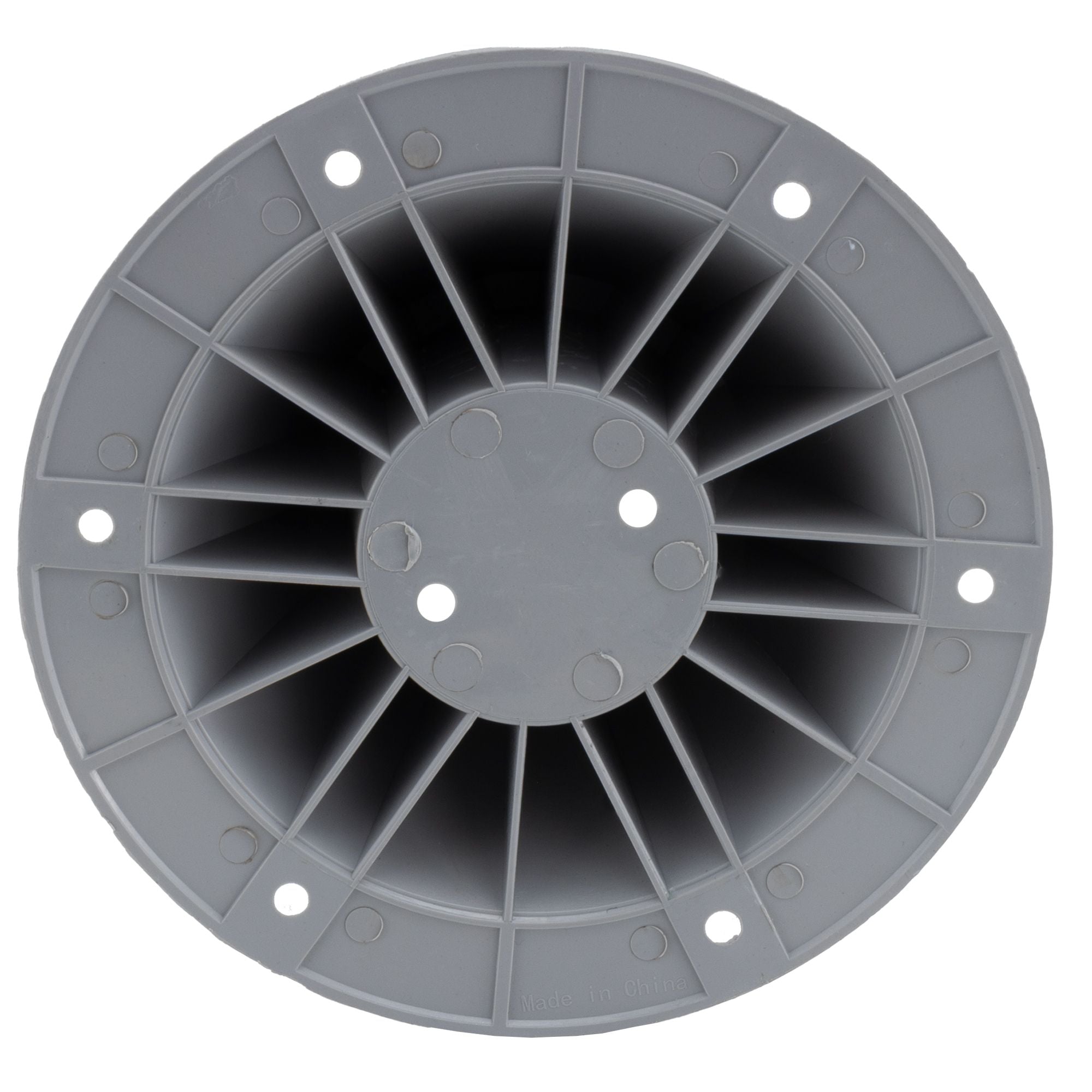 RV Table Pedestal Standard Round | Plastic | Black and Chrome