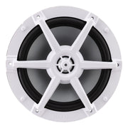 Marine Speaker 7.7" Coaxial Indoor/Outdoor | Water-Resistant | RGB LED Lighting