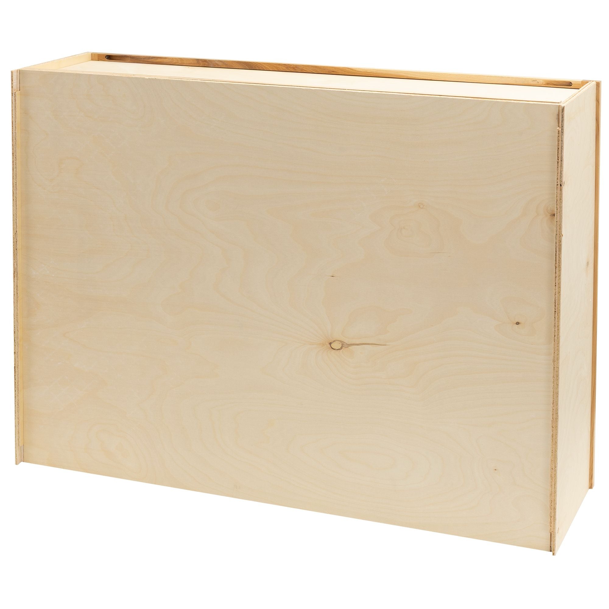 RV Blind Corner Wall Cabinet | Rustic Hickory