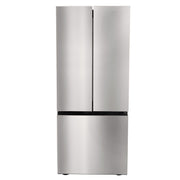 RecPro RV Refrigerator | 12V | 16 Cubic Feet | French Doors | Stainless