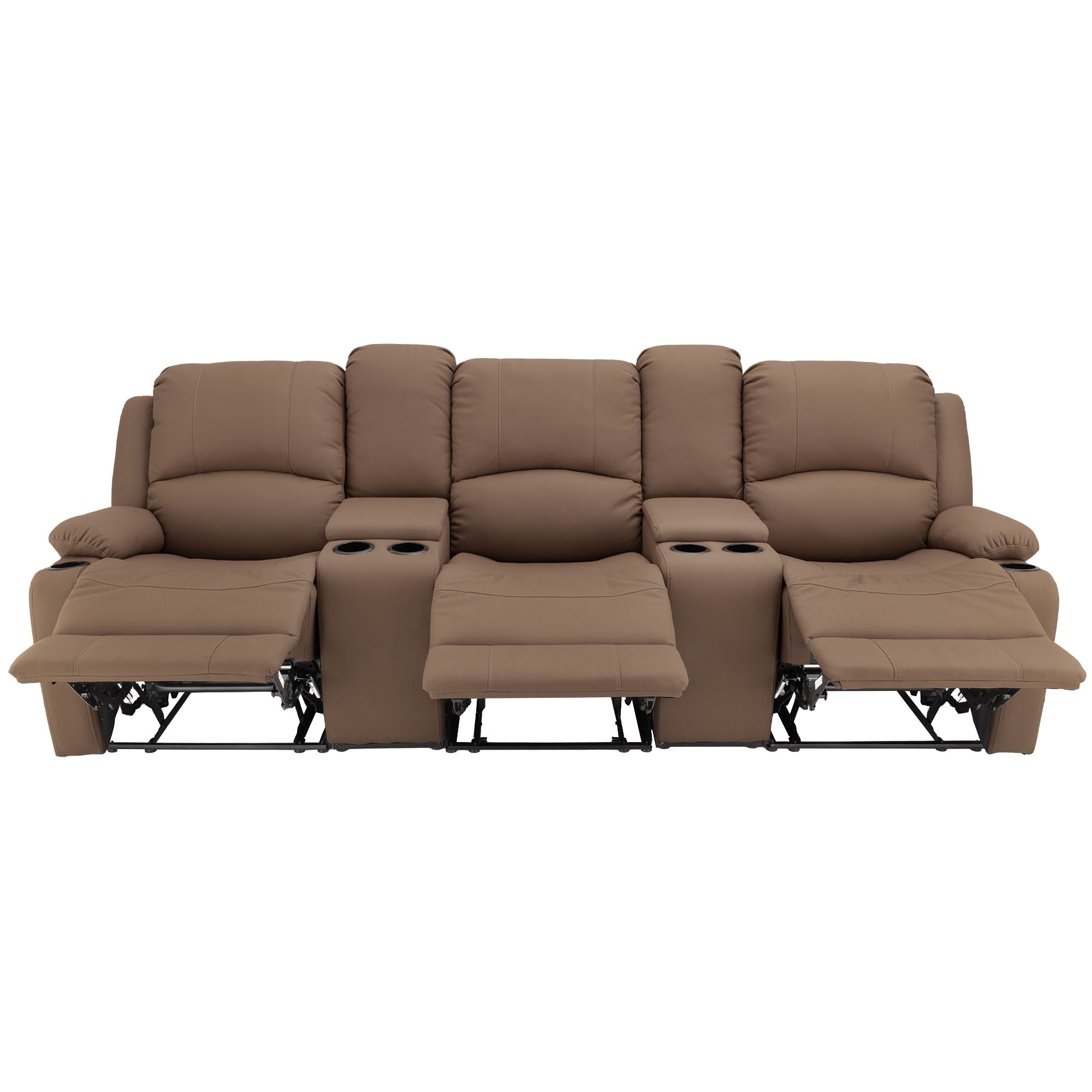 RV Wall Hugger Sofa 105" Powered Reclining Theater Seats