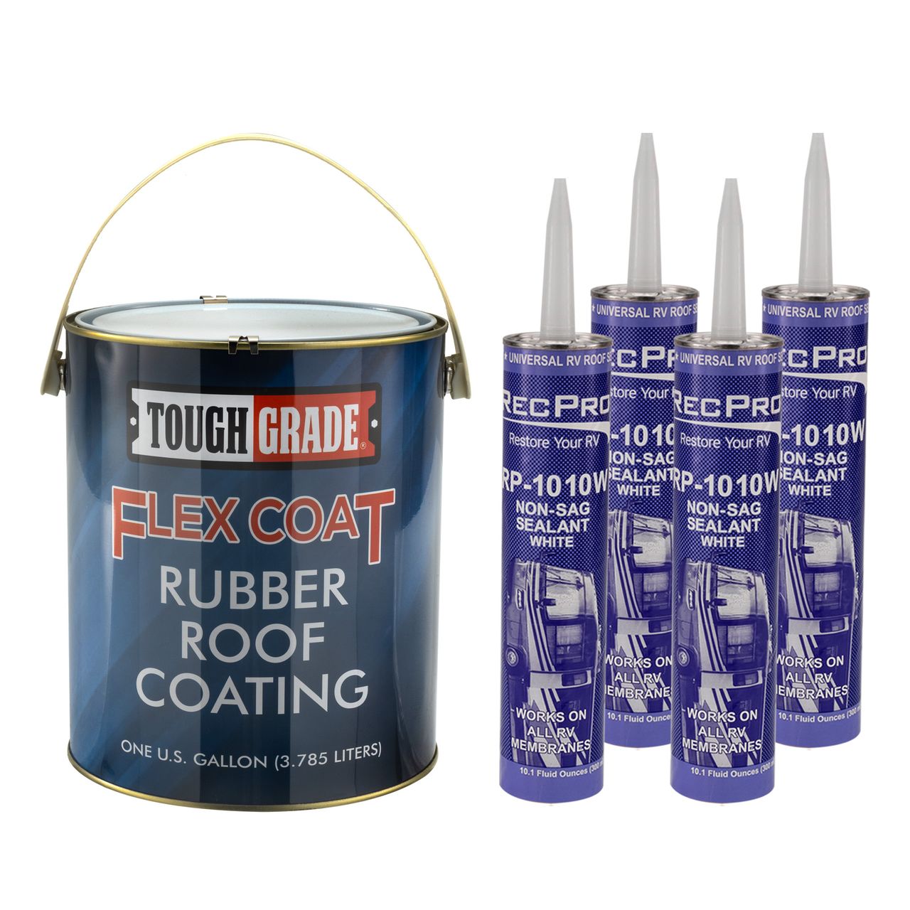 Camper/RV Roof Sealant Repair Kit | Leak Patch System