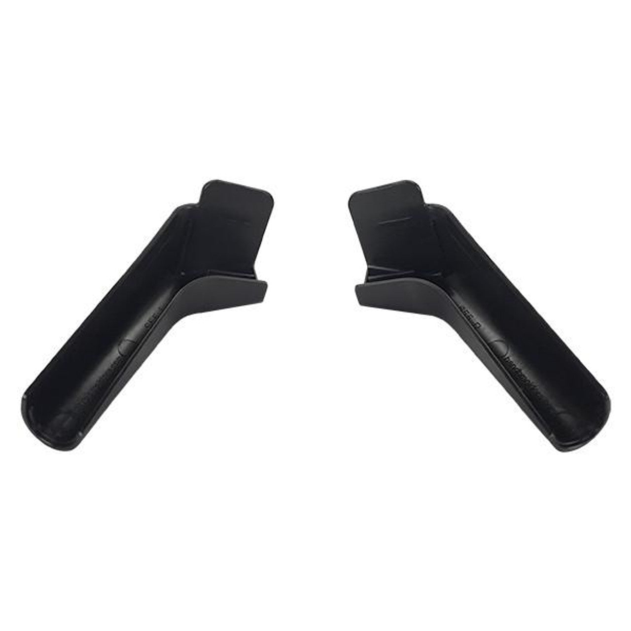 RV Rain Gutter Extensions | Black | 2 pack