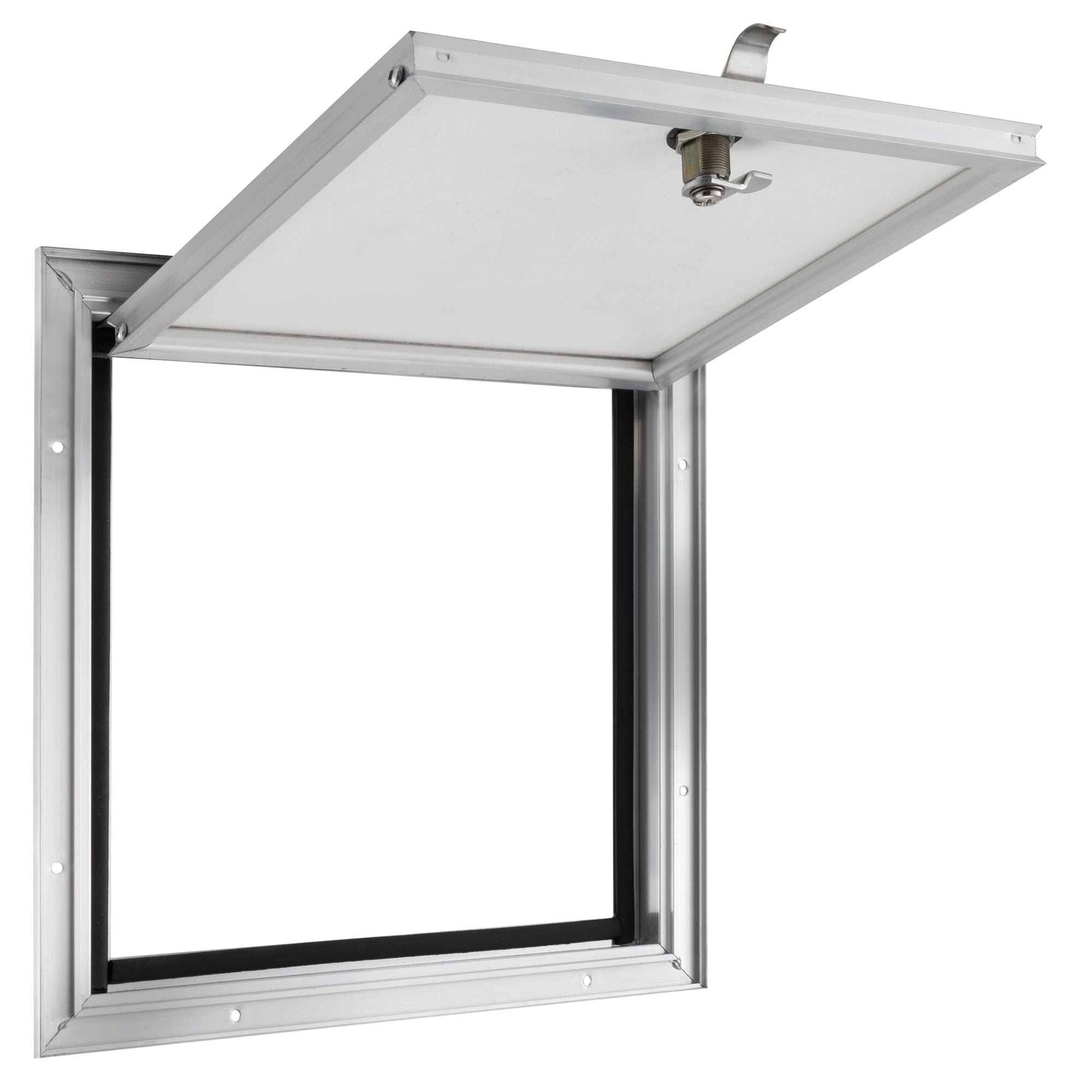 RV Compartment Door | Square Diamond Plated | 10" X 10"