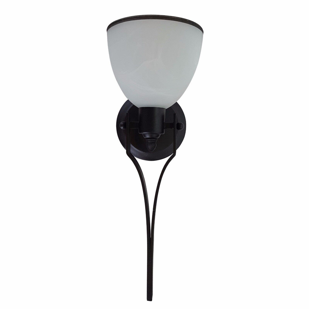 RV Wall Sconce Light | LED | Interior Lighting | Cloud Pattern Glass