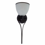 RV Wall Sconce Light | LED | Interior Lighting | Cloud Pattern Glass