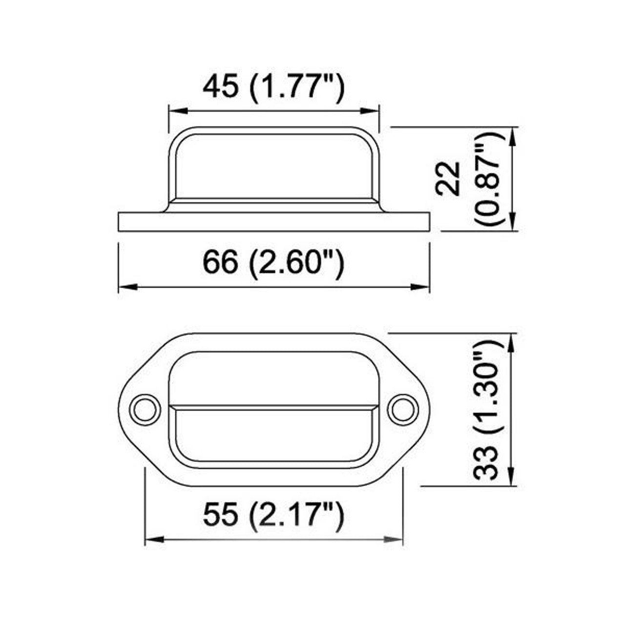 RV License Plate Light | LED Tag Lamp