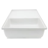 RV Toilet Mount Shower Pan Combo 38" x 23" Left Drain | White
