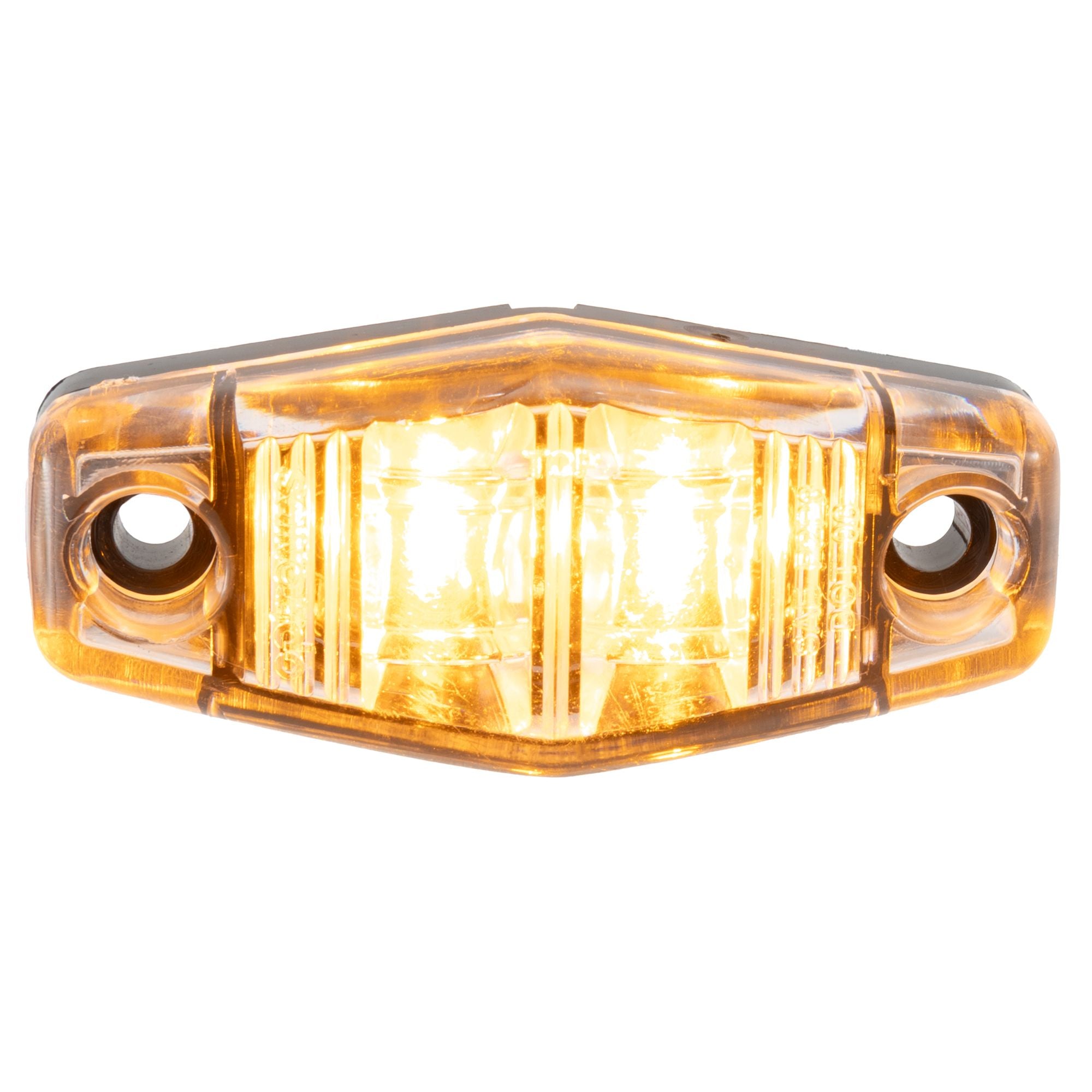 RV LED Marker Light | Clear / Amber