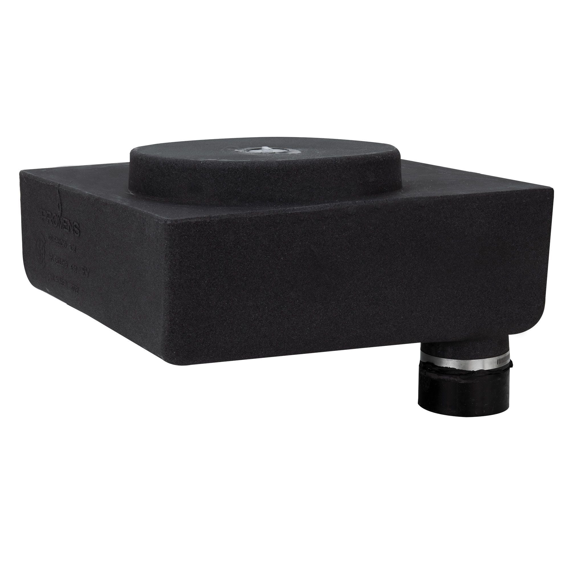 RV Black Water Tank 8 Gallon | 17 ¾" x 17 ¾" x 8 ¼" | Elkhart Plastics EPI 3772