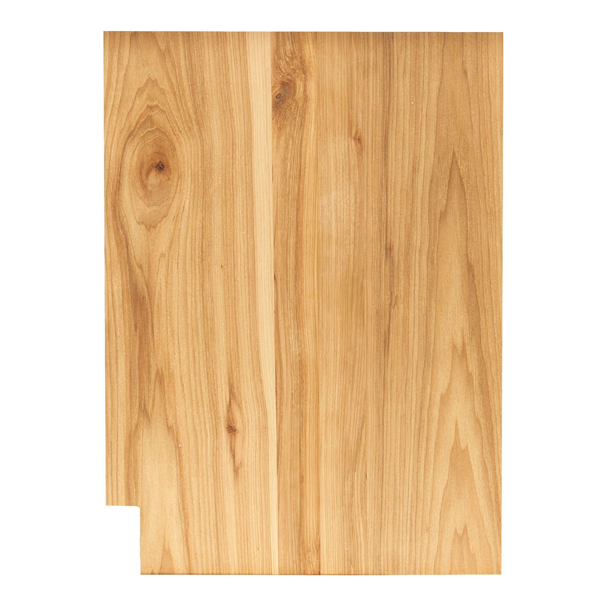 RV Base Cabinet Left & Right Side End Panel | Rustic Hickory