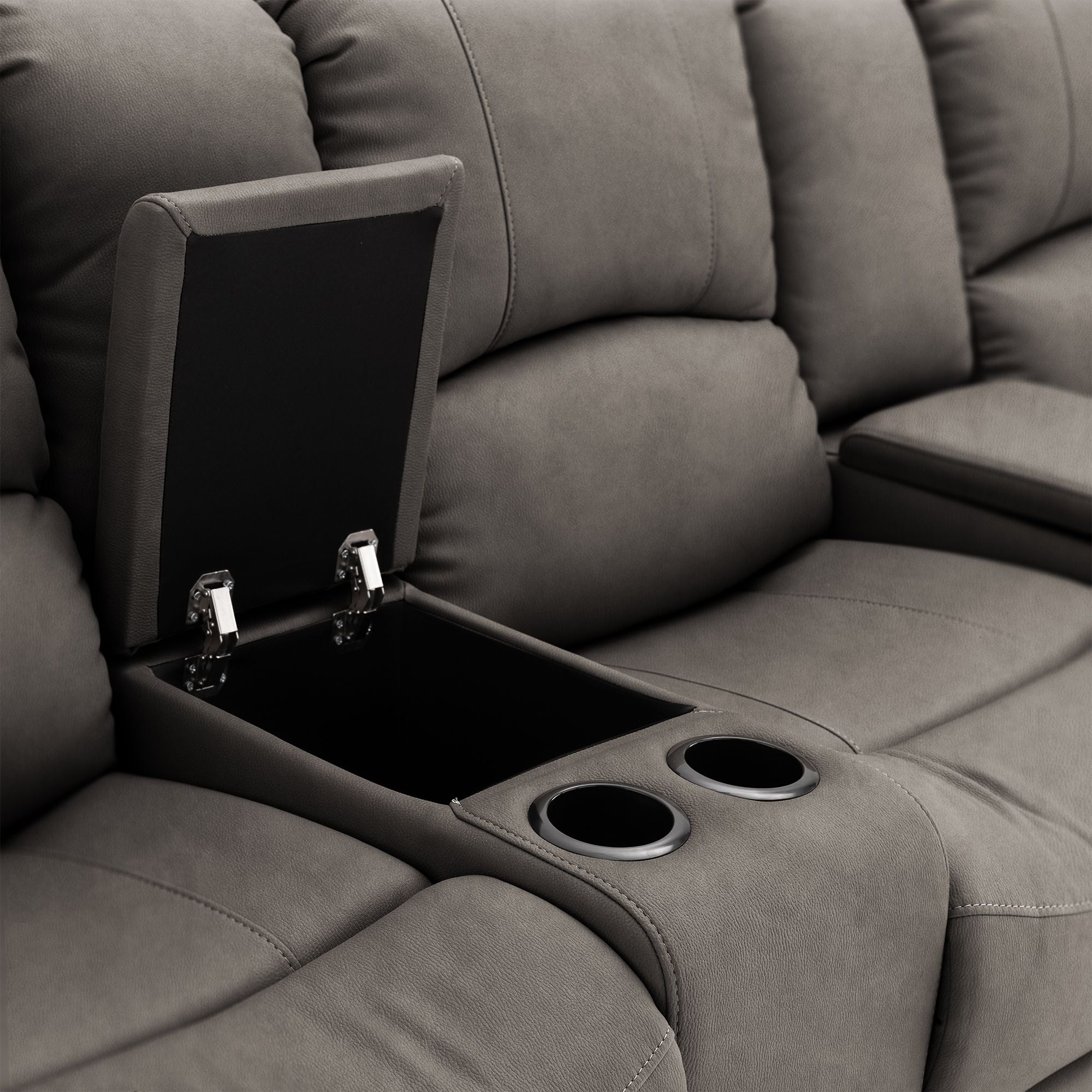 RV Wall Hugger Sofa 105" Manual Reclining Theater Seats