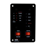 RV Tank Sensor Monitor Panel Kit with Probeless Adhesive Sensors