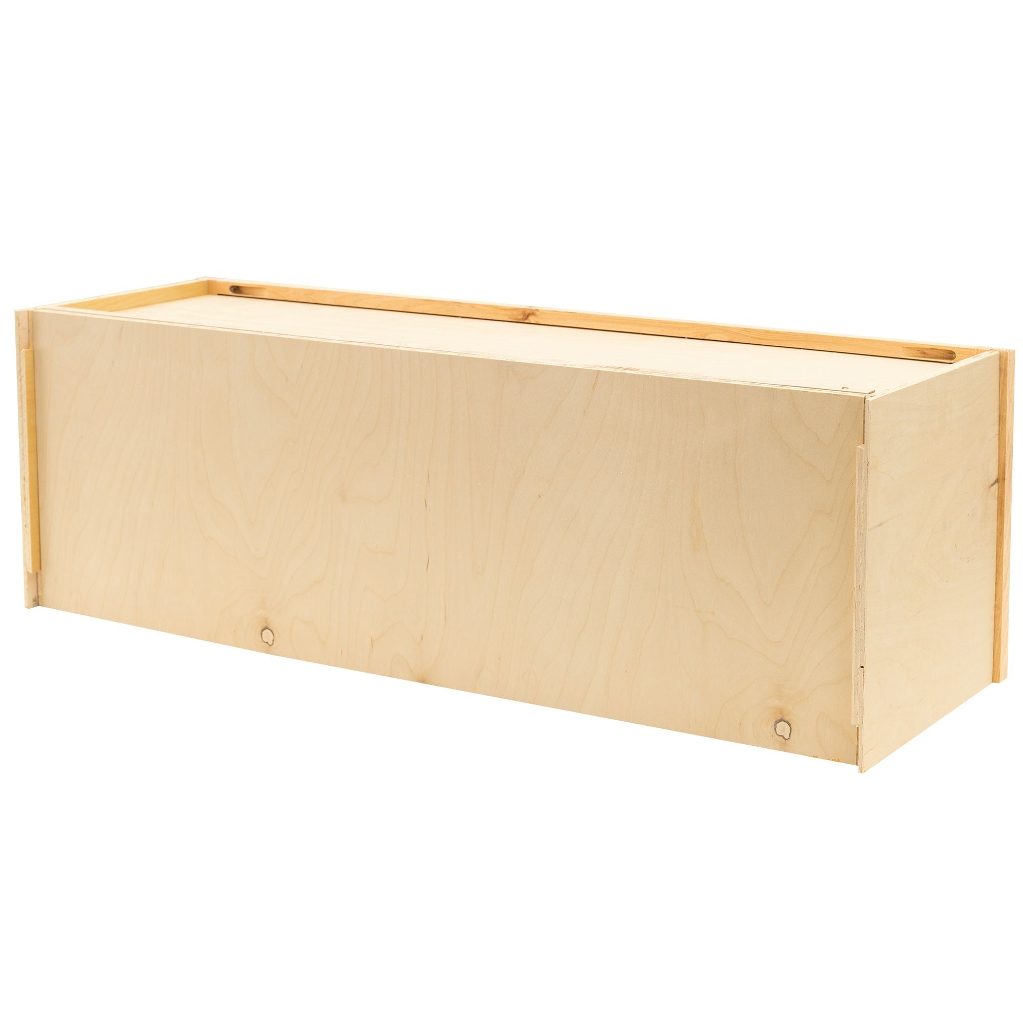 RV Refrigerator Wall Cabinet | Rustic Hickory