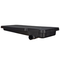 RV 40 Gallon Black Waste Water Holding Tank Right Side Drain 63" x 25" x 9 ¼"