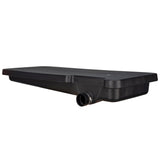 RV 40 Gallon Black Waste Water Holding Tank Right Side Drain 63" x 25" x 9 ¼"