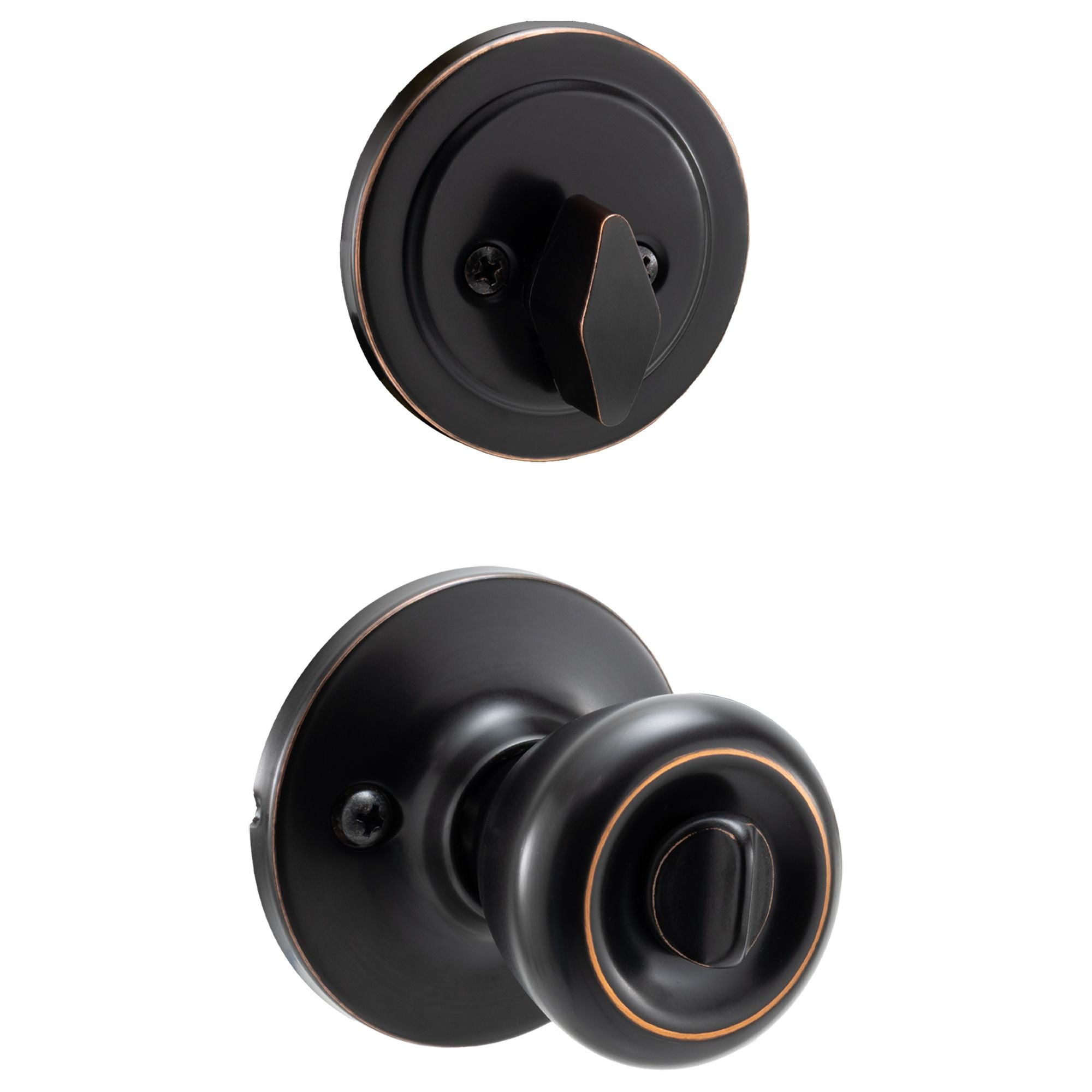 Ultra Security Entry Lock Set | Oil Rubbed Bronze P/N 84508