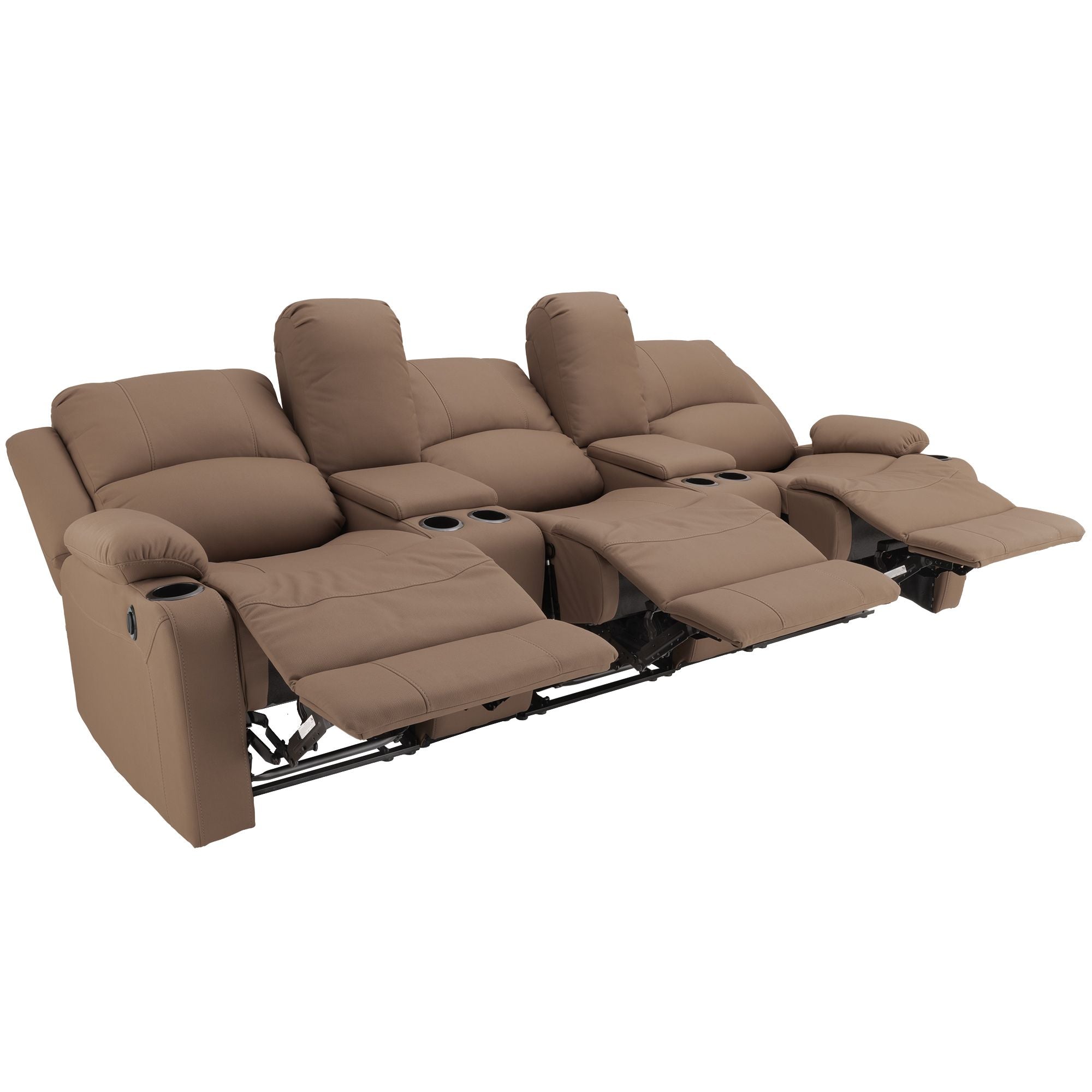 RV Wall Hugger Sofa 105" Powered Reclining Theater Seats