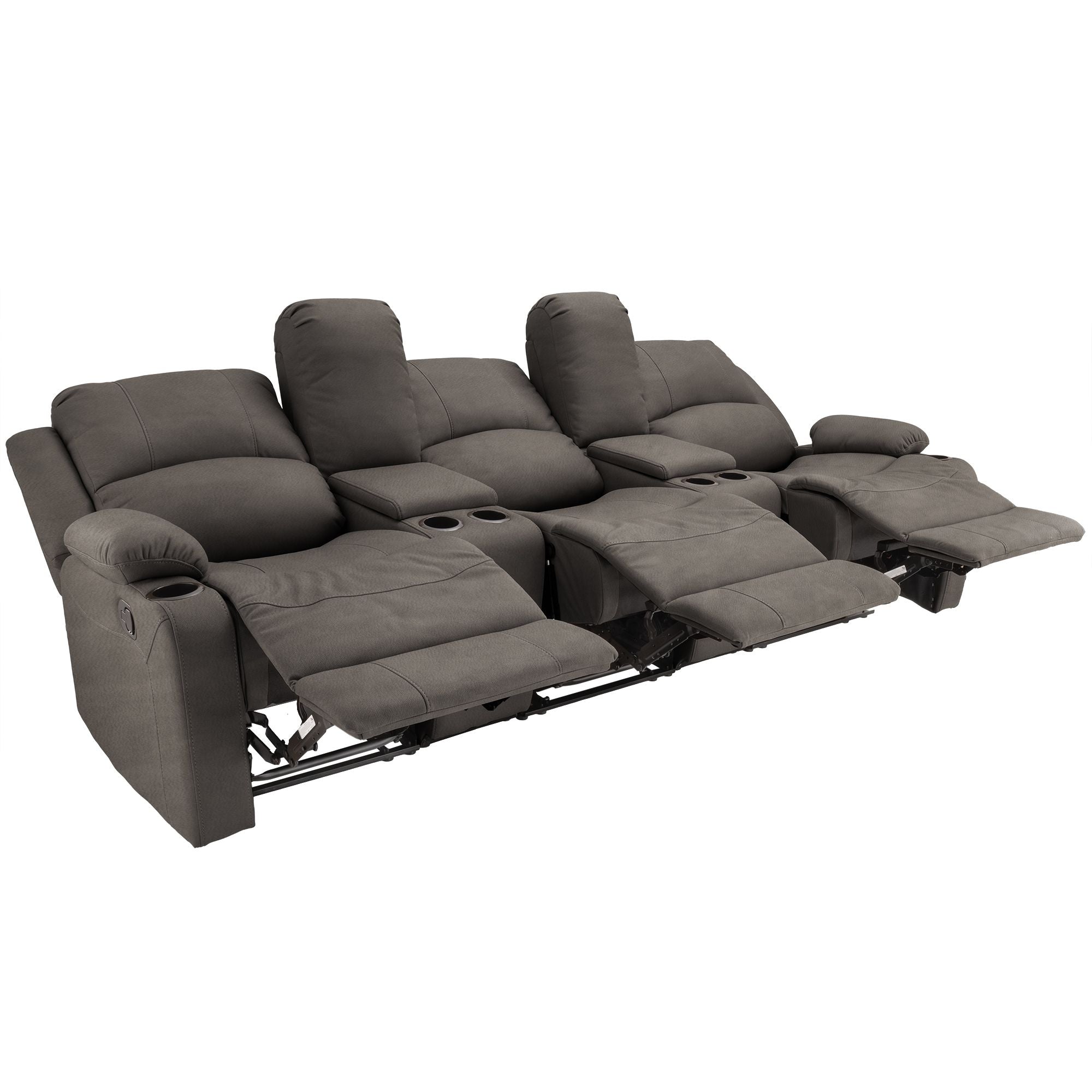 RV Wall Hugger Sofa 105" Manual Reclining Theater Seats