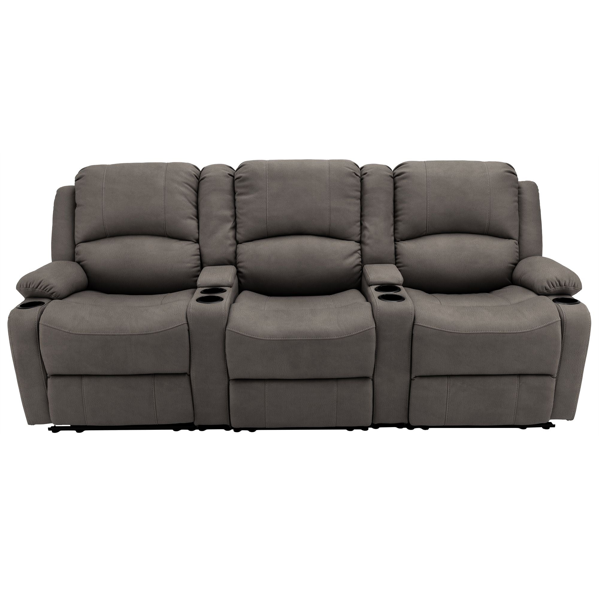 RV Wall Hugger Sofa 94" Manual Reclining Theater Seats