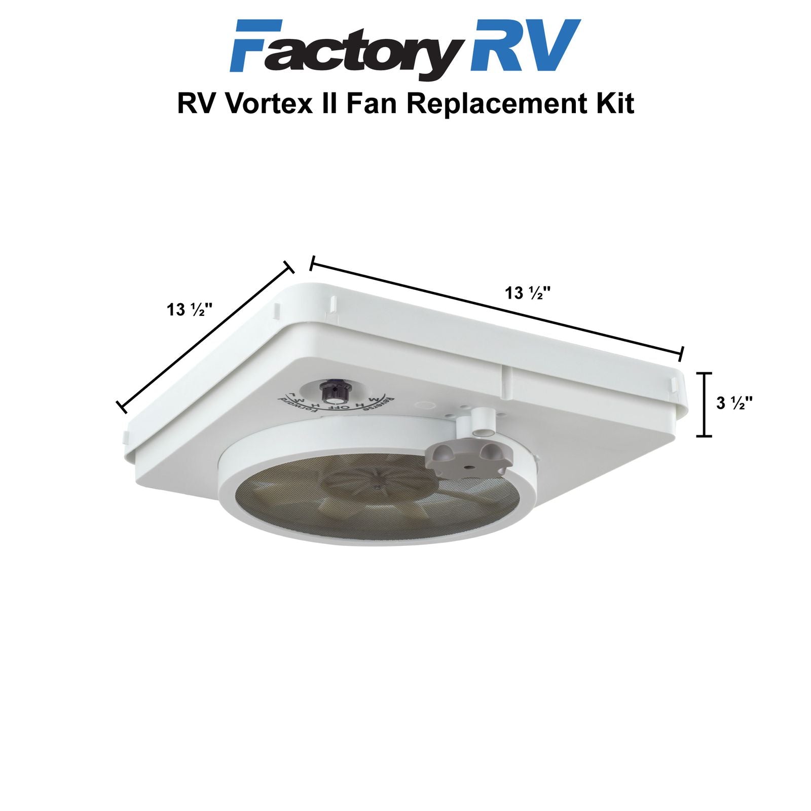 RV Fan Replacement Kit for Heng's RV Vortex II
