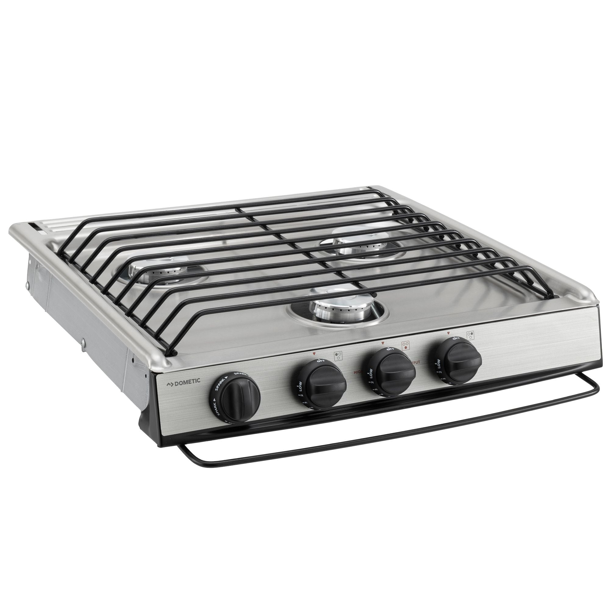 Atwood RV 3 Burner Gas  Cooktop | Silver