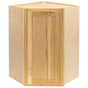 RV Corner Wall Cabinet | Rustic Hickory