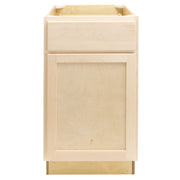 RV Waste Basket Base Cabinet | Unfinished Maple