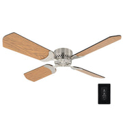 RV Ceiling Fan | 36" Oak Brush Nickle | 12 Volt