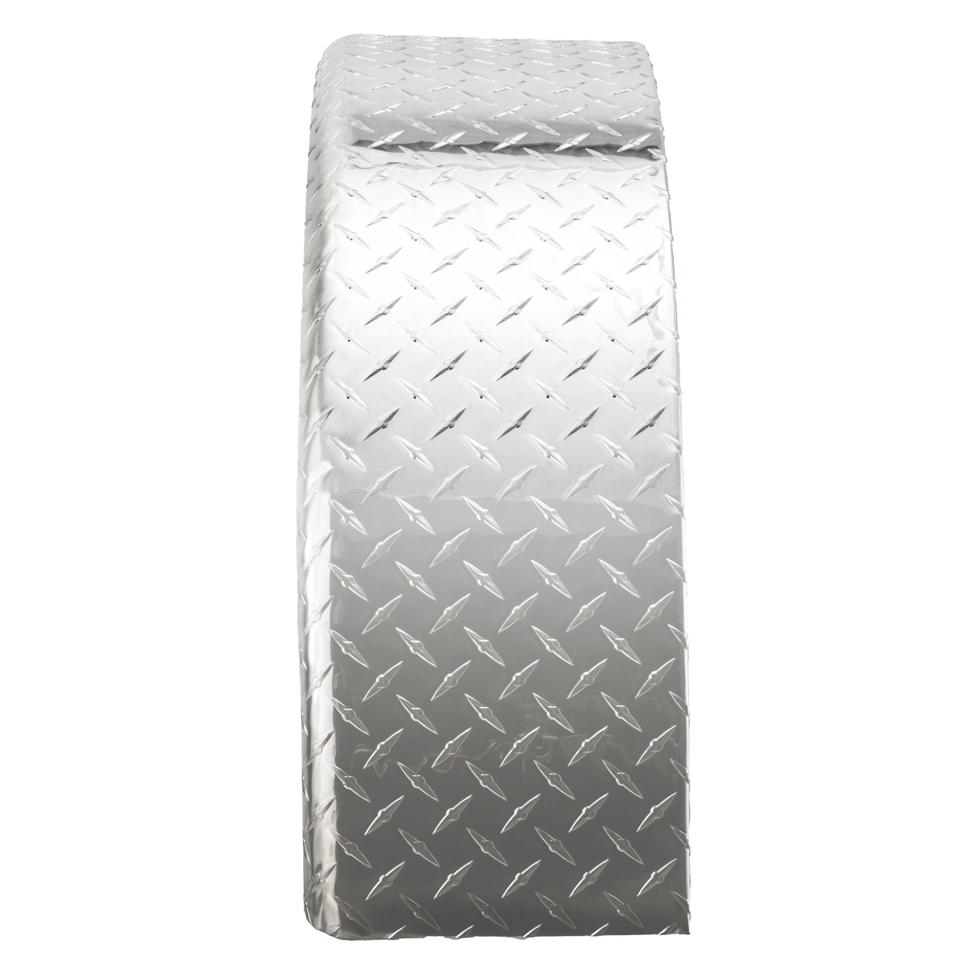 Trailer Fender 8x34x17 | Aluminum Diamond Plate Round