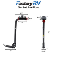 Stromberg Bike Rack | Post Mount Style