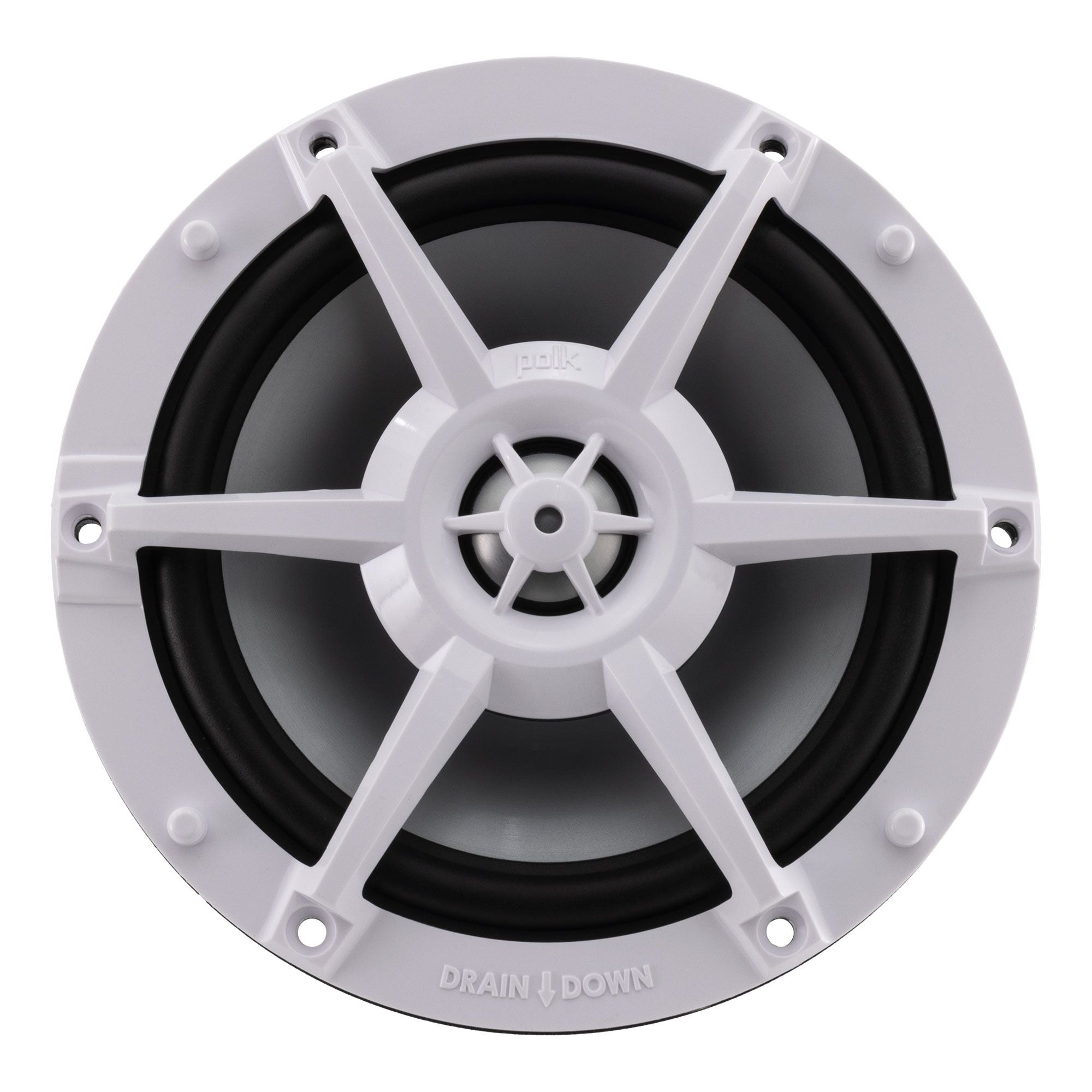Marine Speaker 6" Coaxial Indoor/Outdoor | Water-Resistant | RGB LED Lighting