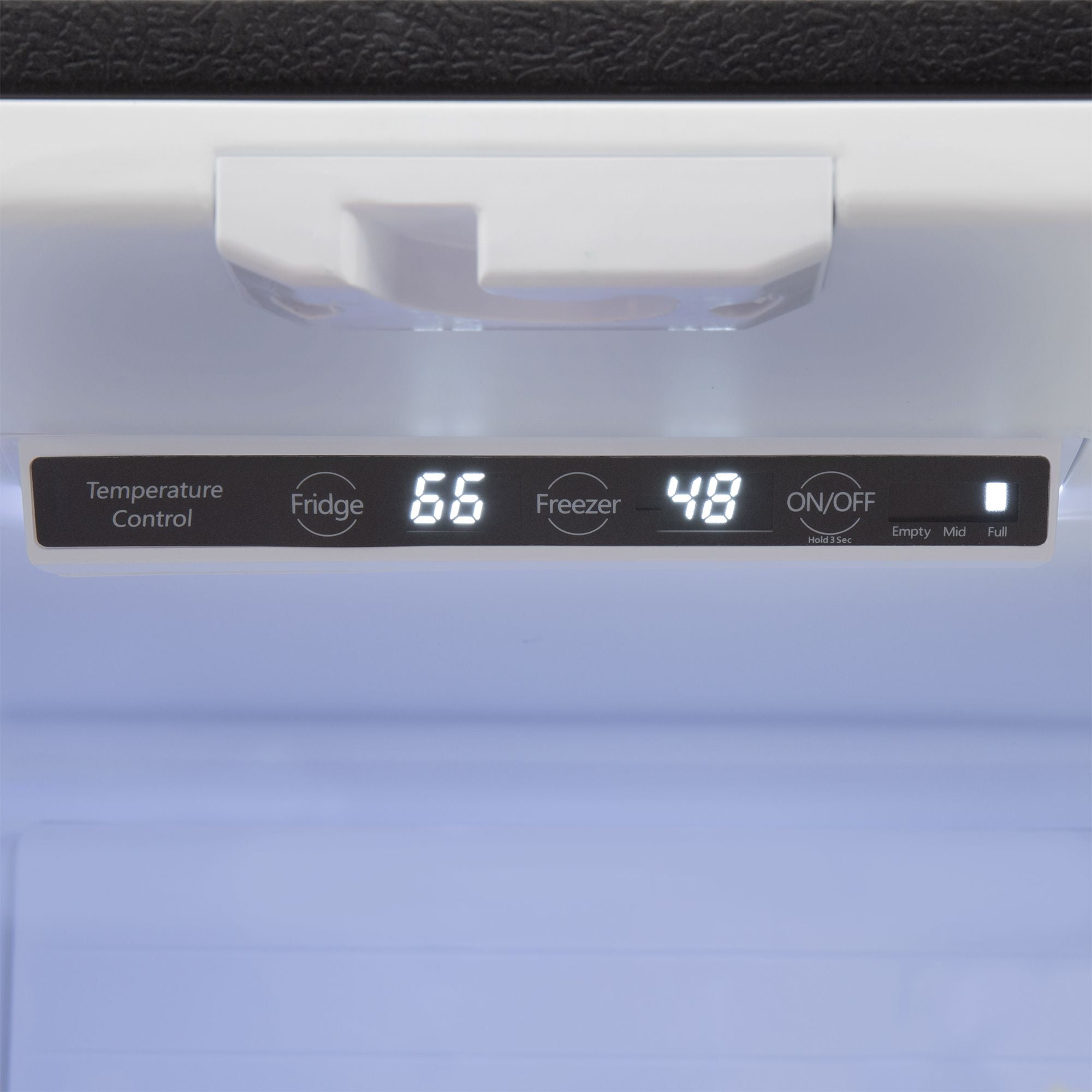 RecPro RV Refrigerator | 12V | 16 Cubic Feet | French Doors | Stainless