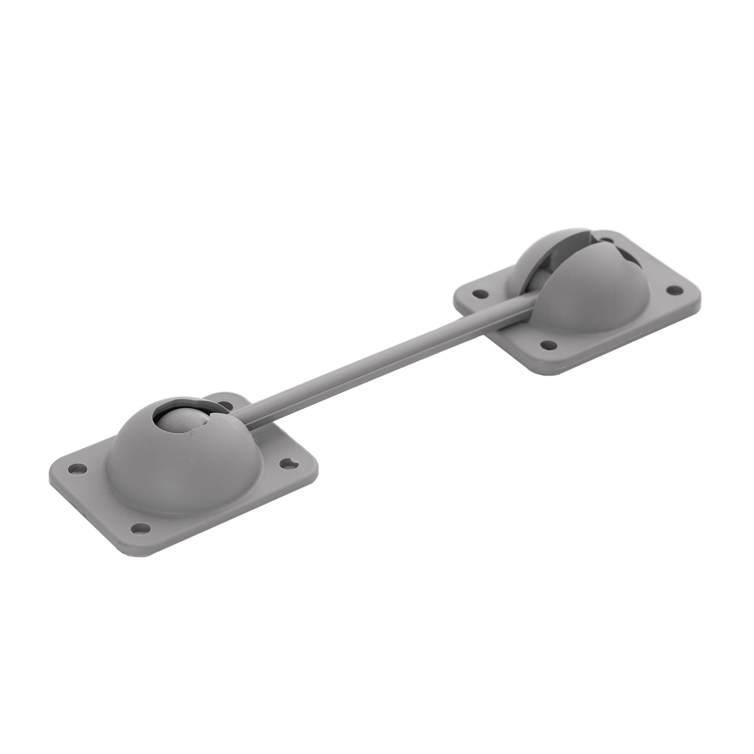 RV T-Style Door Latch | 6" Hook | Gray