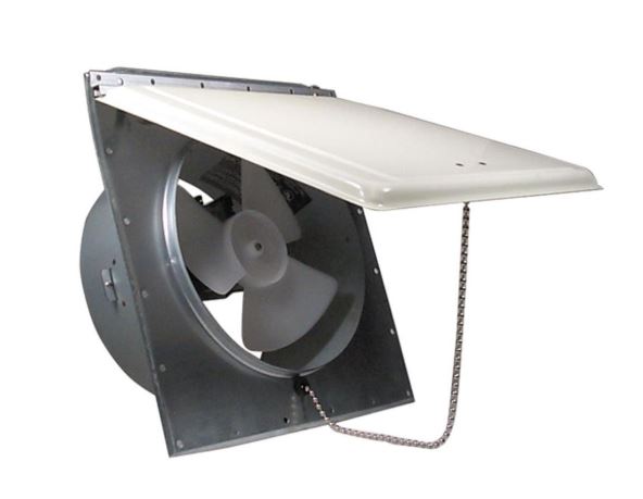 Ventline Vent with Fan Sidewall Replacement | 110V | White