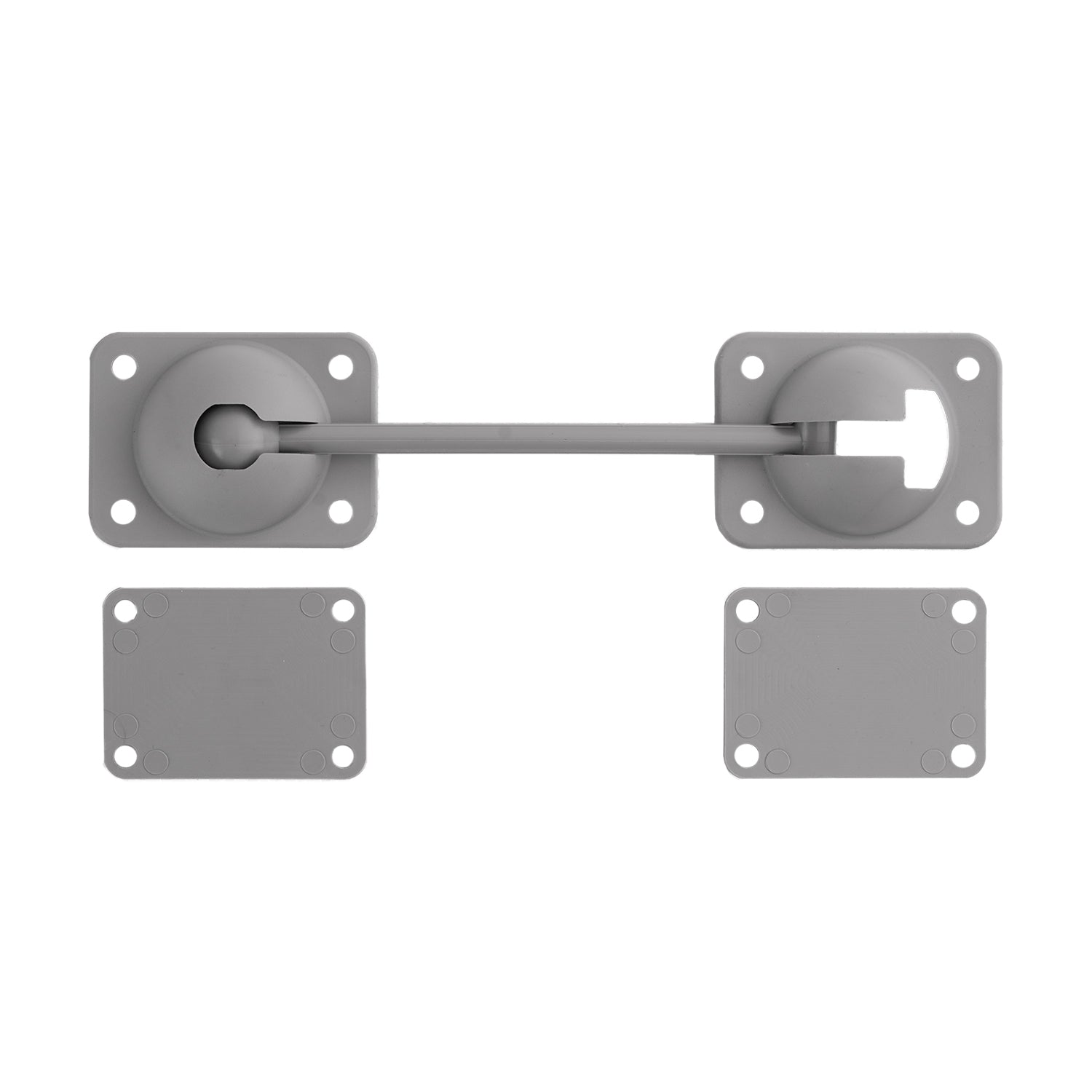 RV T-Style Door Latch | 6" Hook | Gray
