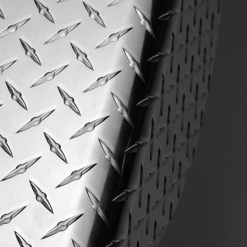 Trailer Fender | Tandem | Aluminum Diamond Plate | Teardrop | 10" x 72" x 20"