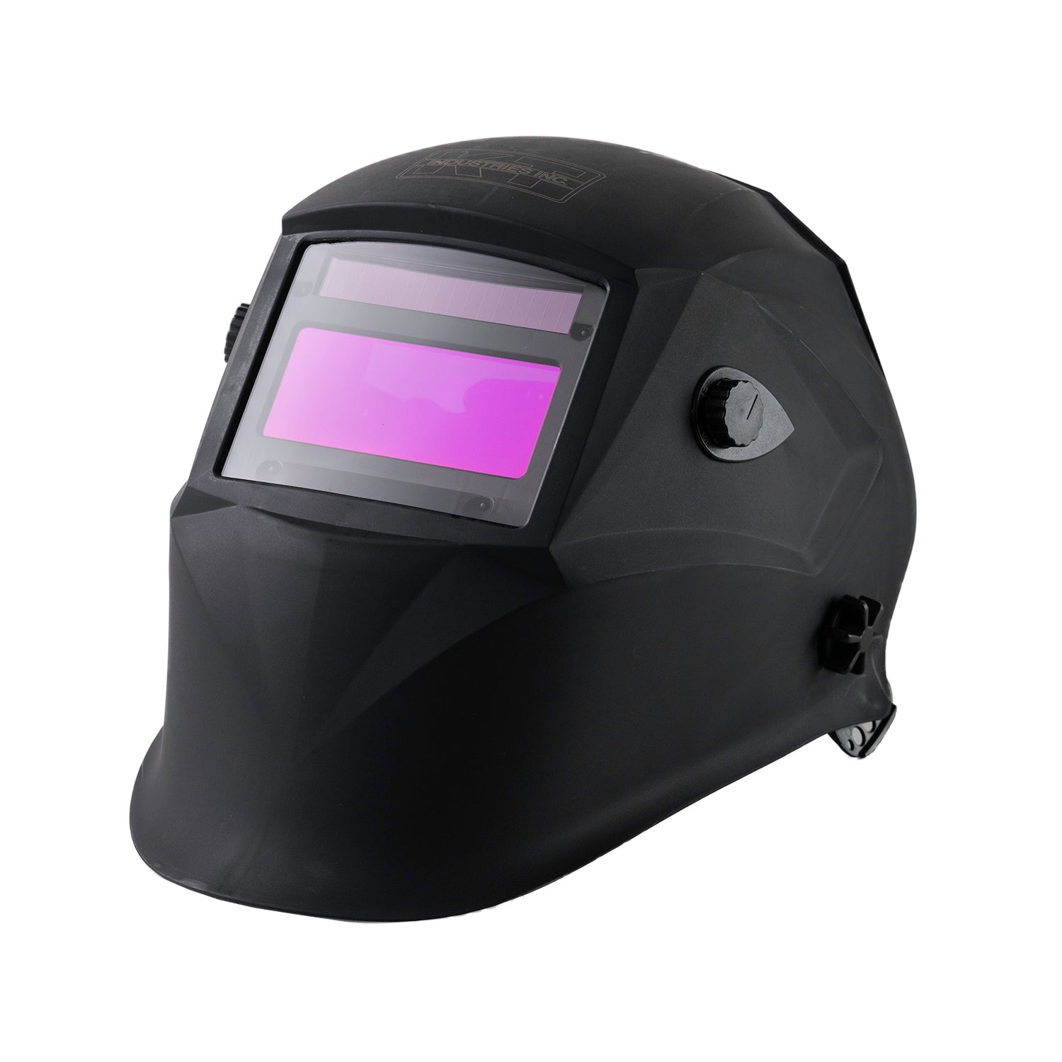 KT Industries Welding Helmet with Auto Darkening | Matte Black