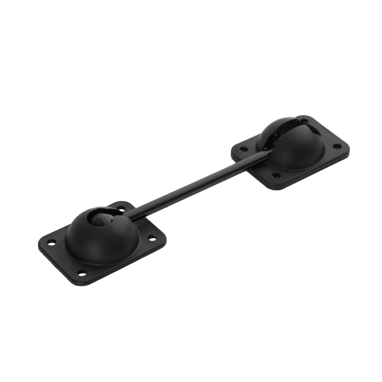 RV T-Style Door Latch | 4" Hook | Black