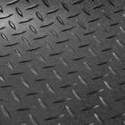 RV Flooring 8' 2" Wide | Diamond Plate Pattern | Black