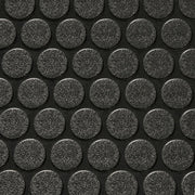 RV Flooring 8' 6" Wide | Coin Pattern | Black
