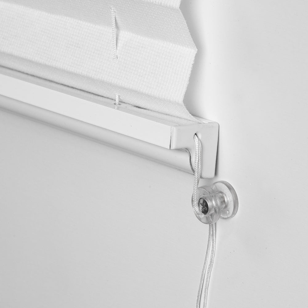 RV Blinds Pleated Shade | White