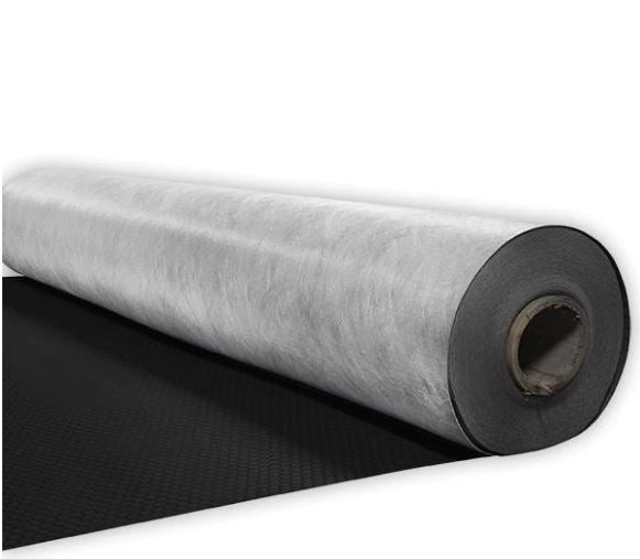 RV Flooring 8' 6" Wide | Coin Pattern | Black