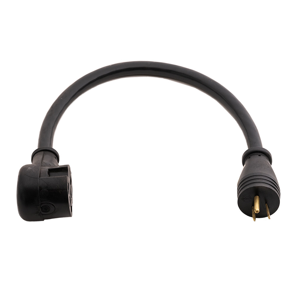 RV Power Adapter | 30A Female to 15A Male | 18"